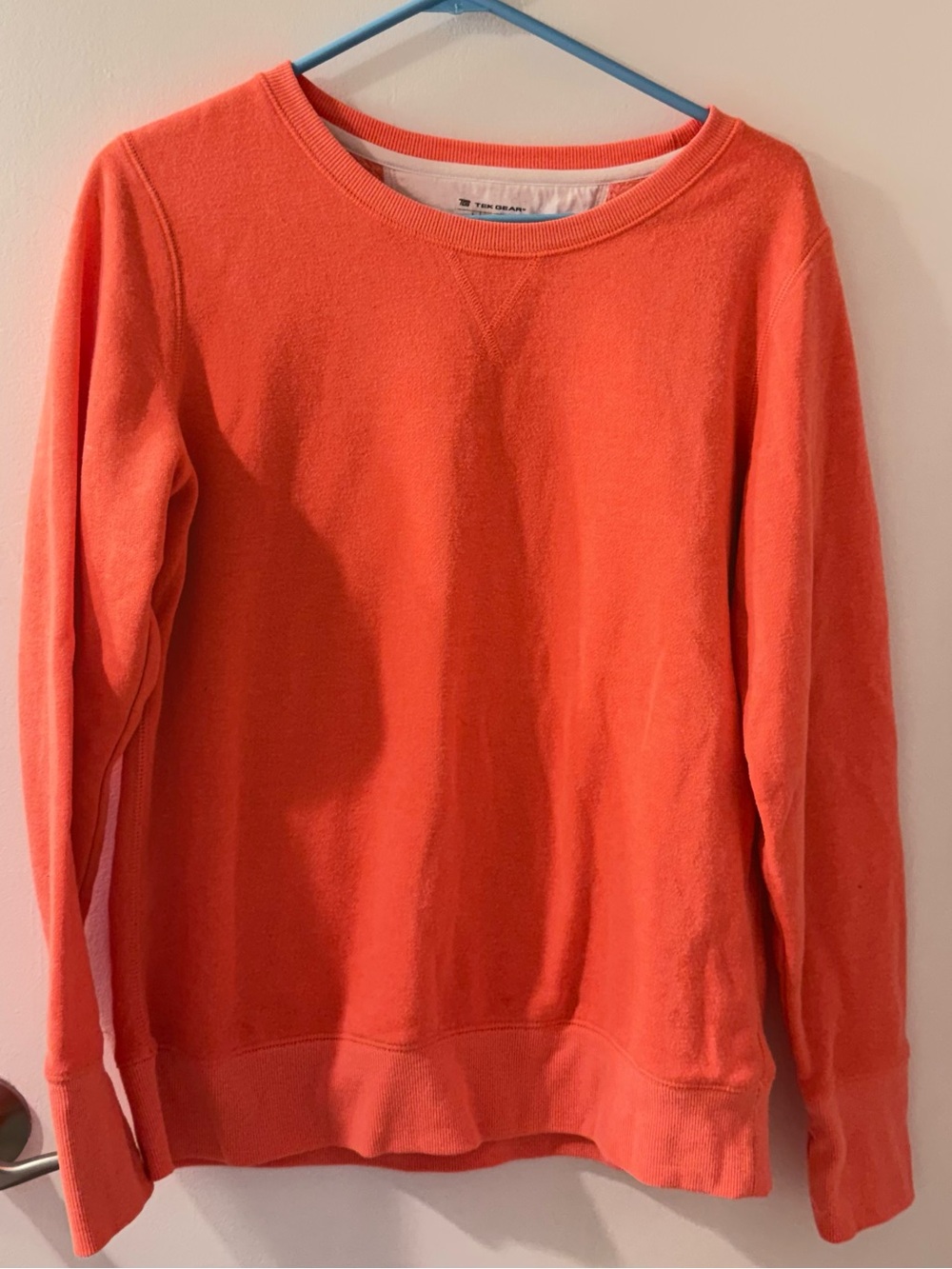 tek gear Coral-Orange Crewneck Sweatshirt